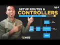 Rest API 3 Setup Routes Controllers Using Express Routers In Hindi