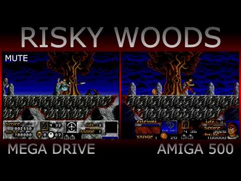 Amiga 500 V Sega Genesis - Risky Woods