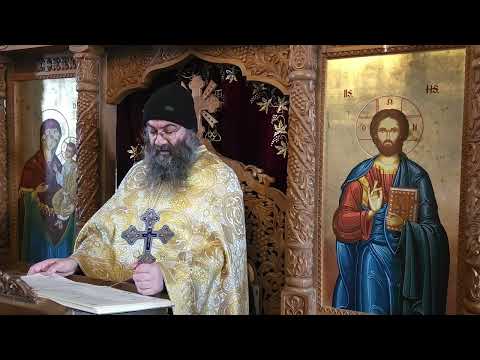 Ieromonah Macarie Banu - Predică la Duminica a 29-a după Rusalii (18 Ianuarie 2026)