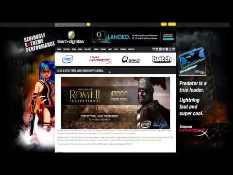 £1000 INTEL & SCAN Invitational Tournament for TW: Rome 2 !!