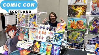 Glasgow MCM (Comic Con Scotland) Vlog + Pickups!