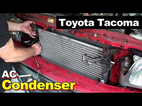 2005 through 2012 Toyota Tacoma A/C not working. Condenser and Drier replacement.