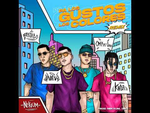 PA LOS GUSTOS LOS COLORES (Remix) - Javiielo x Brytiago, KHEA, Omy de Oro, Nekxum | Audio Oficial