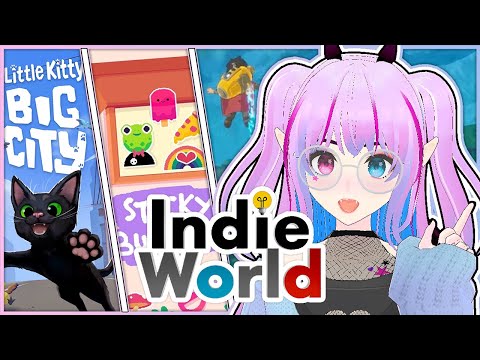 SO MANY *GOOD* COZIES! - Nintendo Indie World Showcase REACTION (4.17.2024)