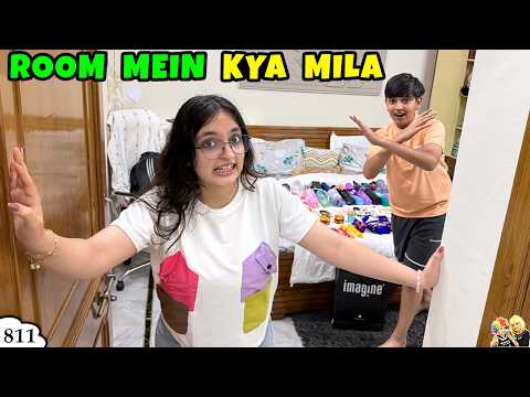 ROOM MEIN KYA MILA | Ep 811 | Surprise Room Check | Collections of Aayu Pihu | Aayu and Pihu Show