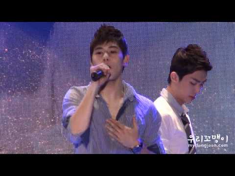 110411 ZE:A Dongjoon WKBL 여자프로농구 시상식 축하무대