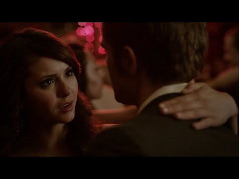 TVD 5x13 - Stefan tries to tell Elena (Katherine) about Damon's recent destructive behavior | HD