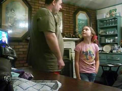 9 year old Jenny meets her daddy for the first time!!! 