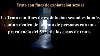FORUM explica Qué es la TRATA con FINES de EXPLOTACIÓN