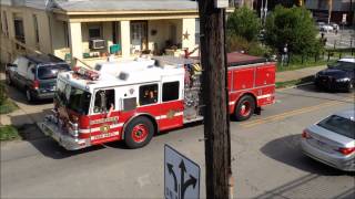 preview picture of video 'UNIONTOWN FIRE DEPT. & UNIONTOWN POLICE DEPT. ON SCENE OF A MVA AT W. MAIN ST. IN UNIONTOWN, PA.'