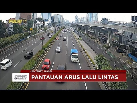 PRESISI UPDATE: PANTAUAN ARUS LALU LINTAS NTMC POLRI 11/04/25 (13.00)