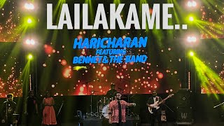 Lailakame Song By Haricharan | Live performance at Nishagandhi Auditorium Trivandrum