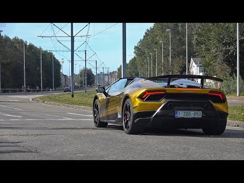 Lamborghini Huracan Performante Spyder - Lovely Sounds!