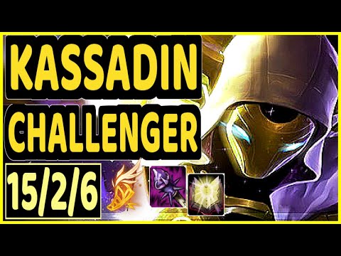DAWIDSONEK (KASSADIN) - 15/2/6 KDA CHALLENGER GAMEPLAY - EUW