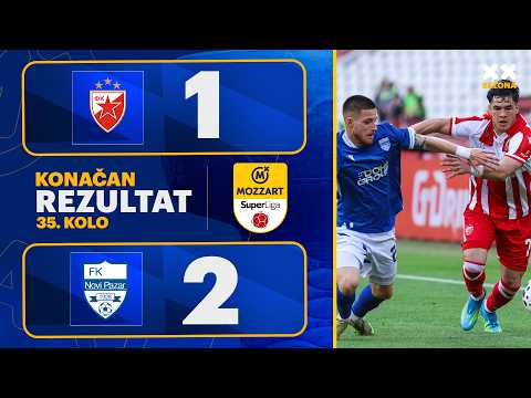FK Crvena Zvezda Belgrad 1-2 FK Novi Pazar