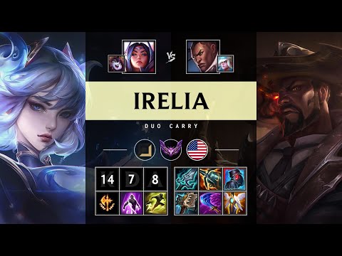 Irelia ADC vs Lucian - NA Master Patch 25.15