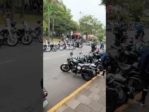 Olha essas Harley chegando no evento! #lcgaragers #harleydavidson #motoscustom