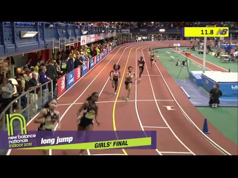 Girls 200m Heat 6 - New Balance Indoor Nationals 2012