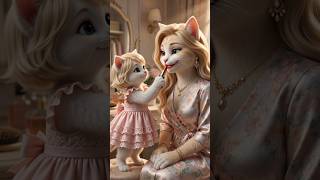 Download lagu 😂 When Baby Becomes Mommy's Makeup Artist 💄 #shorts #cartoon #ai #aicat mp3