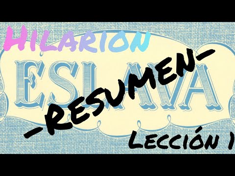 Método de solfeo Hilarion Eslava - Lección 1 -Resumen- Rafa MA