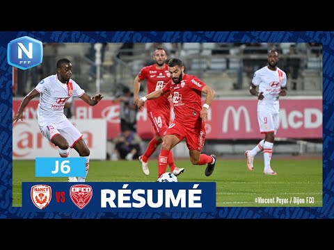 J6 I AS Nancy Lorraine – Dijon FCO (0-1), le résumé I National FFF 2024-2025