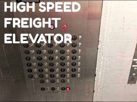 High Speed Schindler Freight Elevator - Undisclosed Location - Pittsburgh, PA and CONTEST WINNERS!