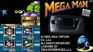 Mega Man Game Gear CHALLENGE (Only P-Gun) - C&M Playthrough