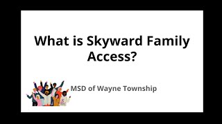 Tutorial para Skyward en Wayne Township