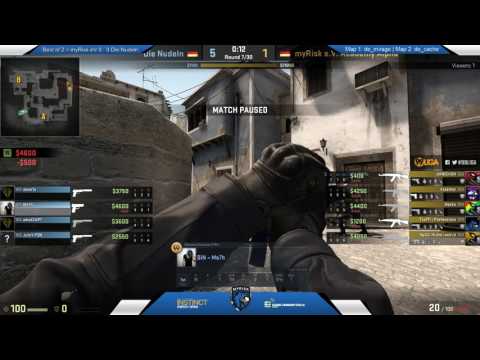 myRisk eV Academy Alpha vs. Die Nudeln - 99Damage S5 Div 4.26 - Map 1: de_mirage