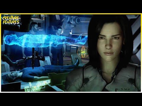 Aki Eliminates A Phantom From Gray | Final Fantasy: The Spirits Within | Creature Features