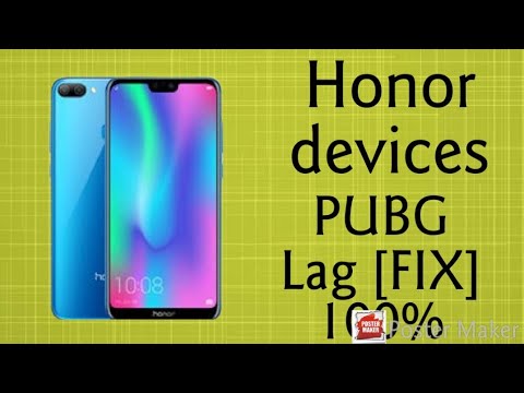 Honor devices PUBG LAG [FIX] 100% Working