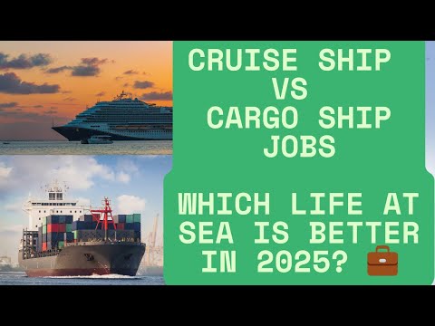 Cruise Ship vs Cargo Ship Jobs – Alin ang Mas Magandang Trabaho sa Dagat?⚓💼