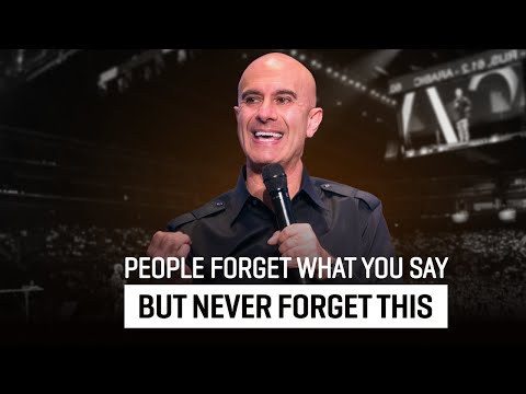 This Is What People Remember Long After Your Words Fade