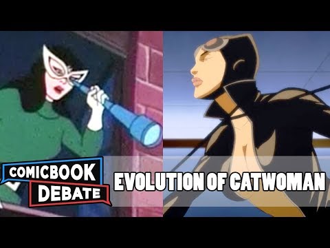 Evolution of Catwoman in Cartoons in 8 Minutes (2017) Video