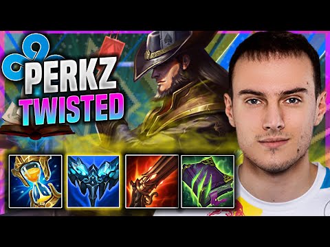 PERKZ TRIES SOME TWISTED FATE! - C9 Perkz Plays Twisted Fate MID vs Rumble! | Season 11