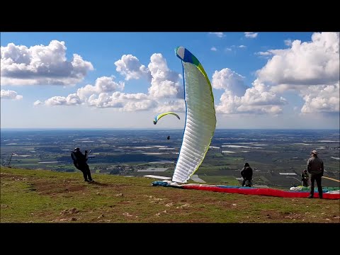 Paraglider Takeoff Kaleidoscope XXL #3