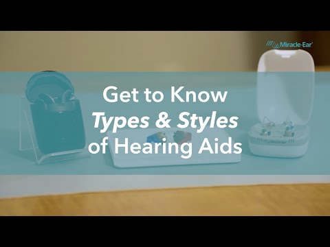 Exploring Hearing Aid Types and Styles: A Comprehensive Guide by Miracle-Ear