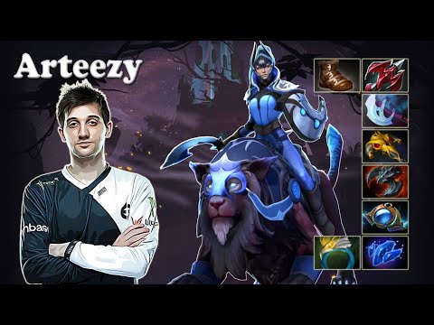 Arteezy - Luna Safelane | Dota 2 7.30b Gameplay