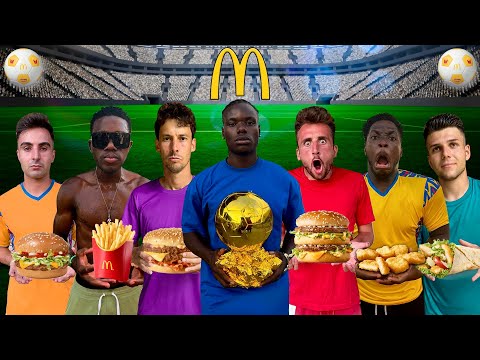 🏆🍔 MCDONALD'S GOLDEN BALL - who EATS more?