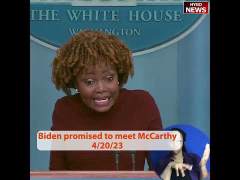 Biden: 'Meet Speaker Anytime If He Has Budget' McCarthy Now A Proposal, So Will There Be A Meeting?