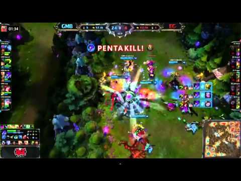 EG vs. GMB - Alex Ich PENTA KILL !