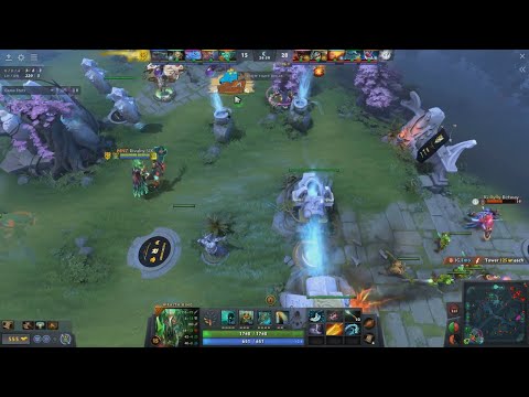 DOTA 2 刀塔 2 Thunder Predator vs INVICTUS GAMING 08.10.2021 The International 2021 도타 2 土田2