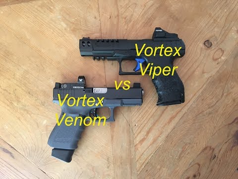 Vortex Venom vs Vortex Viper - Excellent Red Dot Options For Range or Concealed Carry!