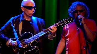 Sammy Hagar w/ Pat Monahan & Joe Satriani performing 