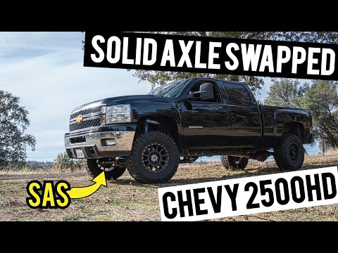Chevy 2500 with Our Solid Axle Kit (Solid Axle Sunday!)