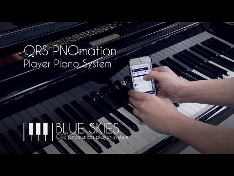 QRS PNOmation III Player Piano System Demo [Blue Skies]