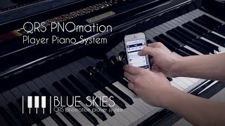 QRS PNOmation III Player Piano System Demo [Blue Skies]