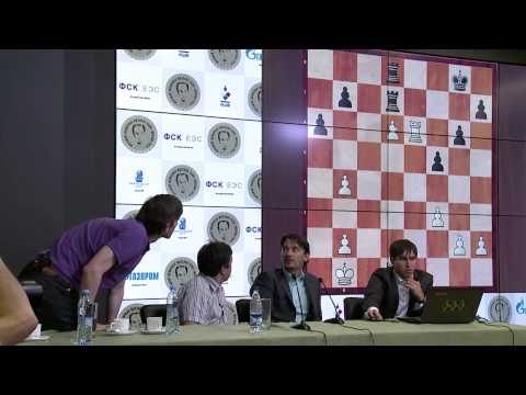 Round 1. Press-conference with Alexander Morozevich and Dmitri Andreikin