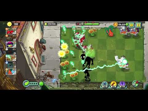 Plants vs Zombies 2 - Epic Quest: Modern Day Dustup! 7