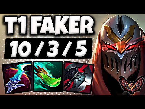 T1 Faker Zed vs Tristana [ MID ] Patch 25.10 Korea Grandmaster